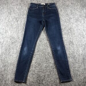 PacSun Womens 25 Dark Wash High Rise Jegging Jeans Super Stretch Denim